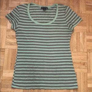 Striped top. Size L.